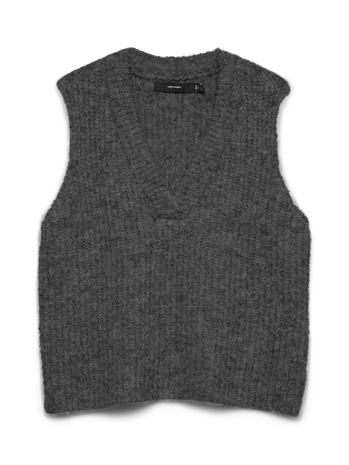 VMNOVAH Pullover - Dark Grey Melange - VERO MODA & VILA Bergvik